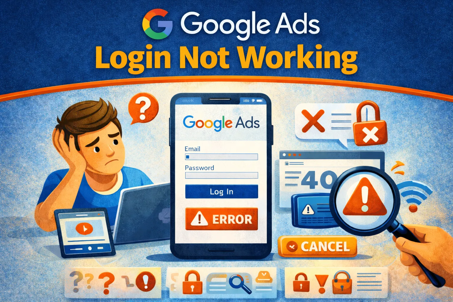 Google Ads Login Not Working