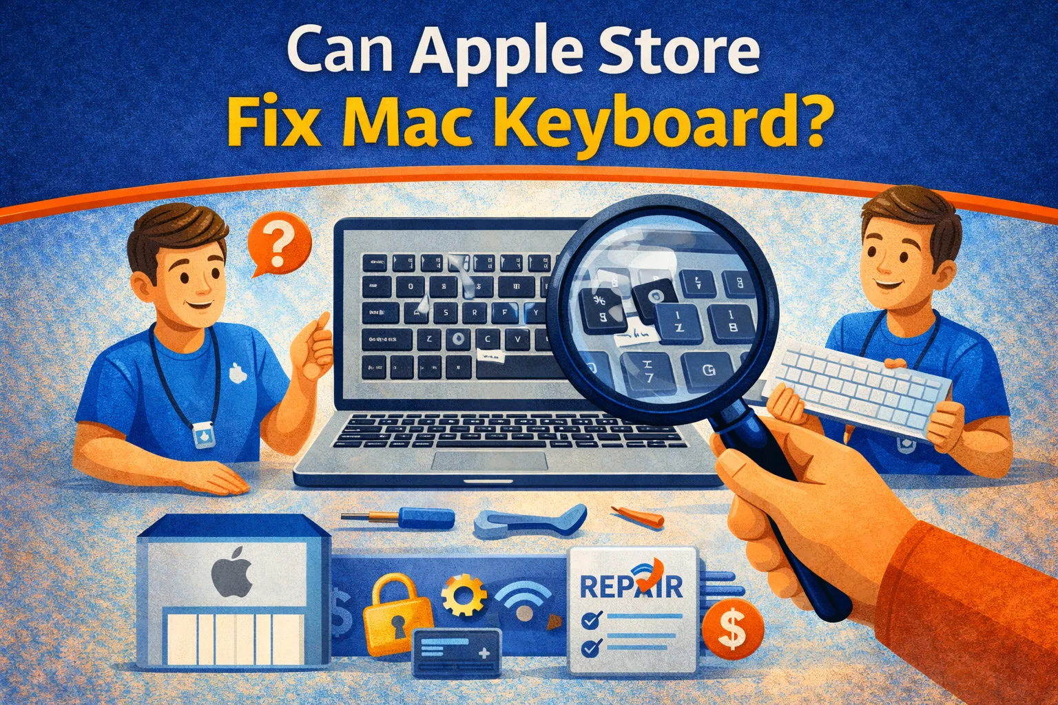 apple store fix mac keyboard