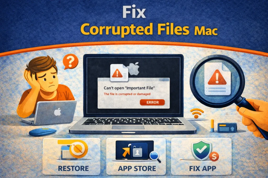 Fix Fix Corrupted Files Mac