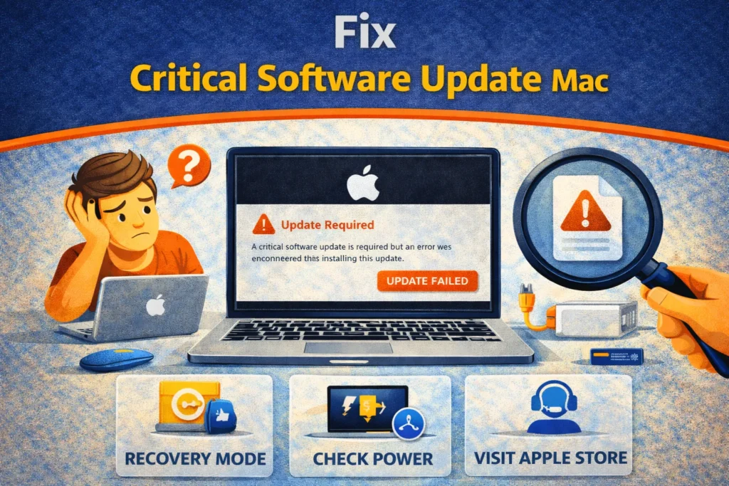 Fix Fix Critical Software Update Mac