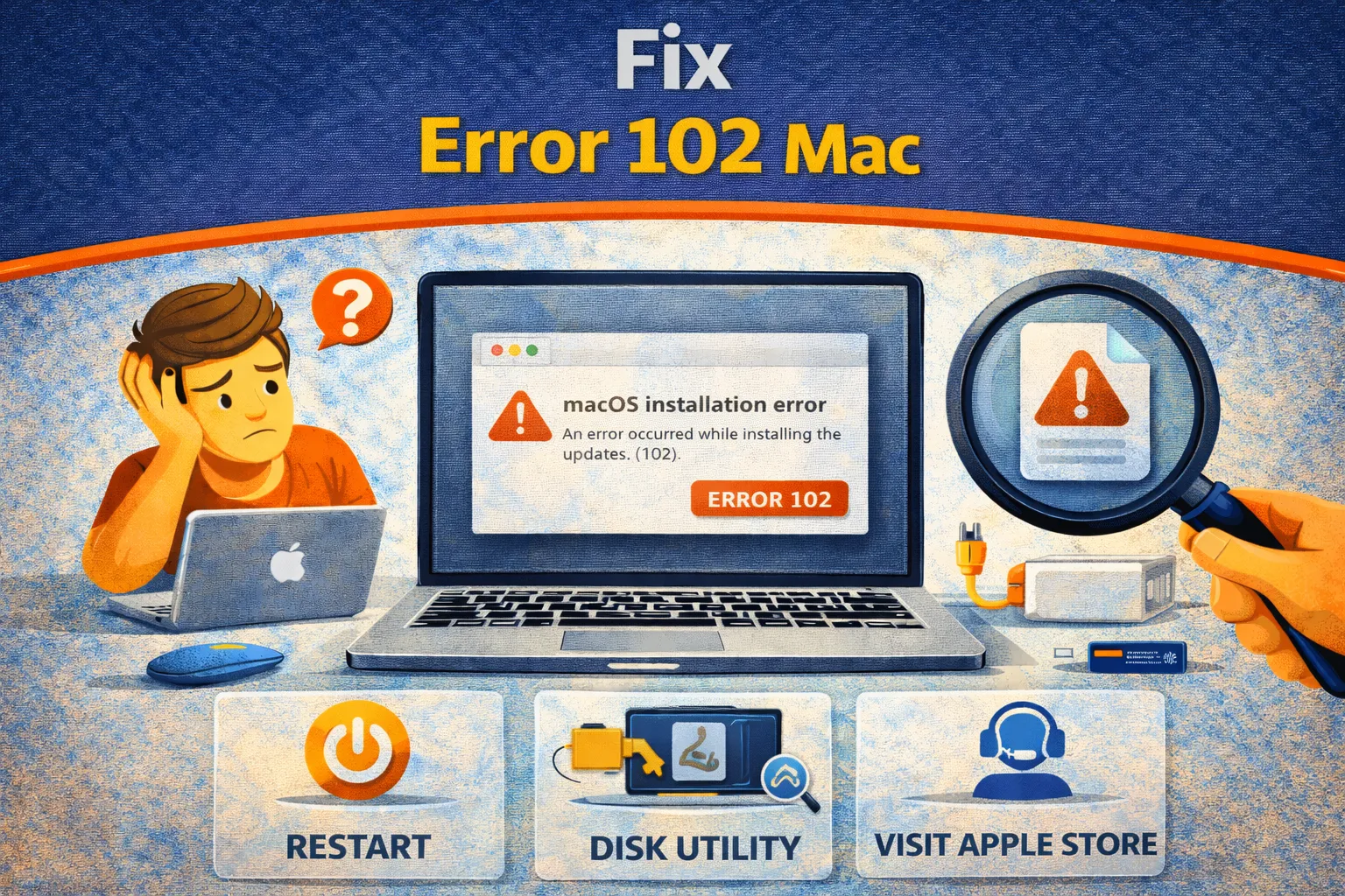 error 102 mac fix