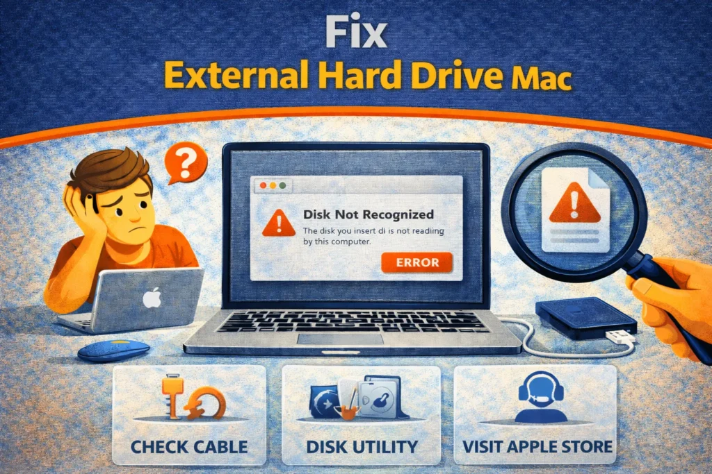 Fix External Hard Drive Mac