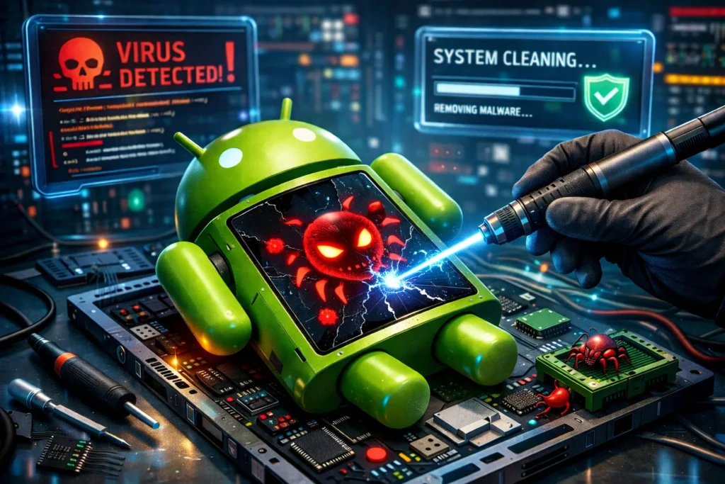 fix glowing eyes pictures android Error