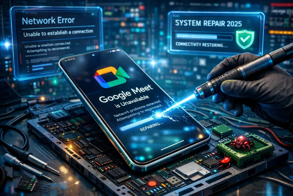 fix google meet android phone 2025 Error