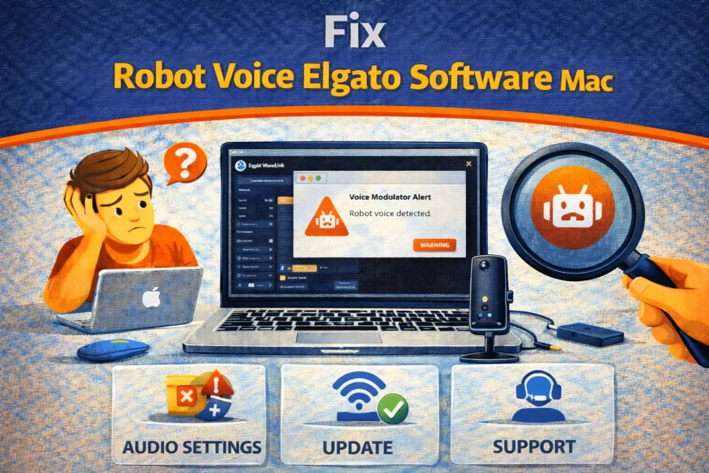 Fix Fix Robot Voice Elgato Software Mac