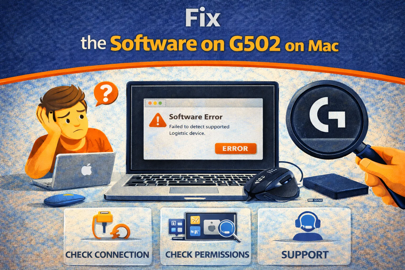 Fix The Software On G502 On Mac