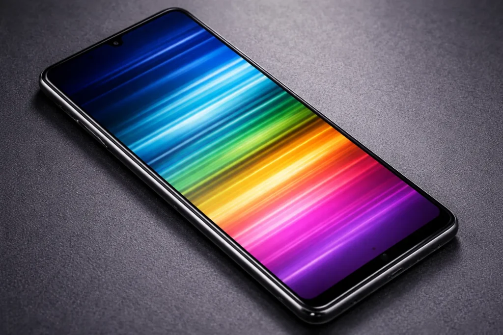 Fix horizontal lines android phone Error