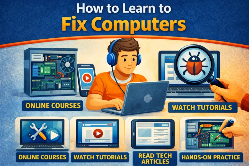 How To Learn How To Fix Computers