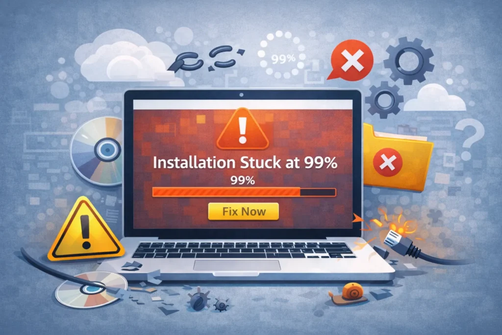 Installation Stuck 99 Percent Fix - Troubleshooting & Fixes