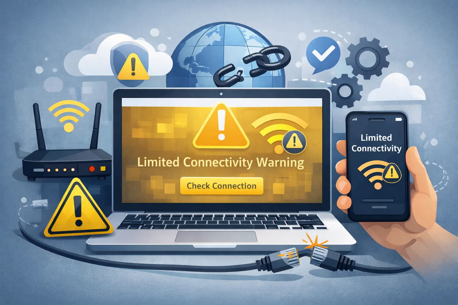 Limited Connectivity Warning Fix - Troubleshooting & Fixes