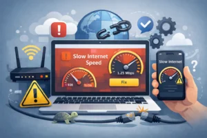 Slow Internet Speed Fix - Troubleshooting & Fixes