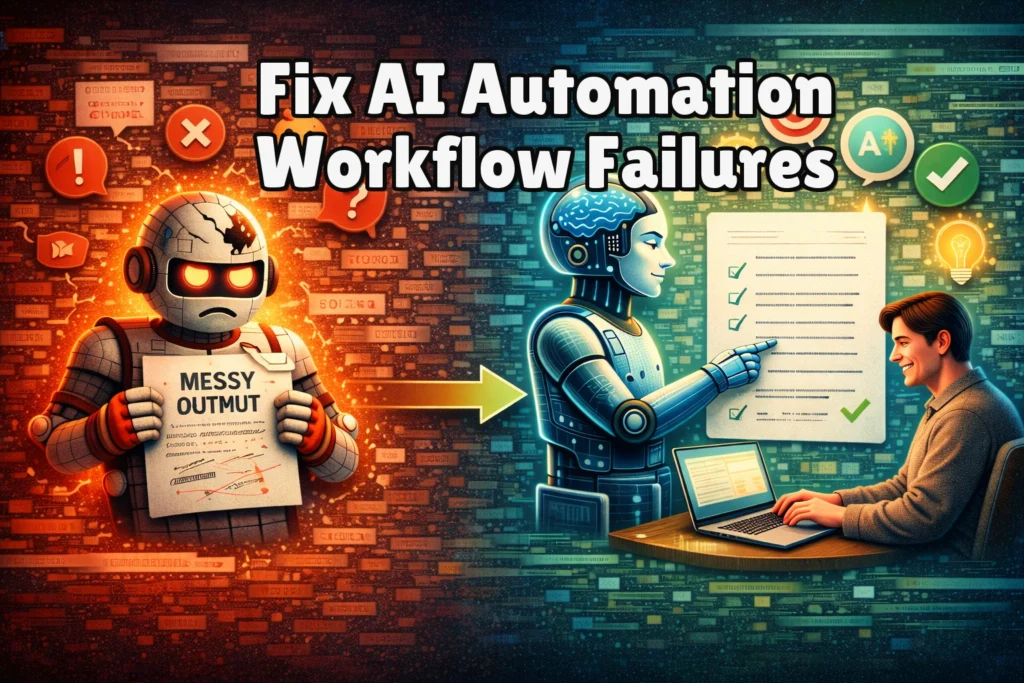 Fix AI Automation Workflow Failures Error