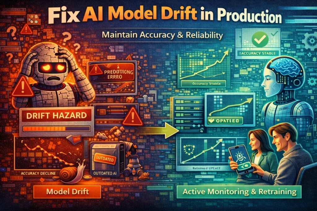 Fix AI Model Drift in Production Error