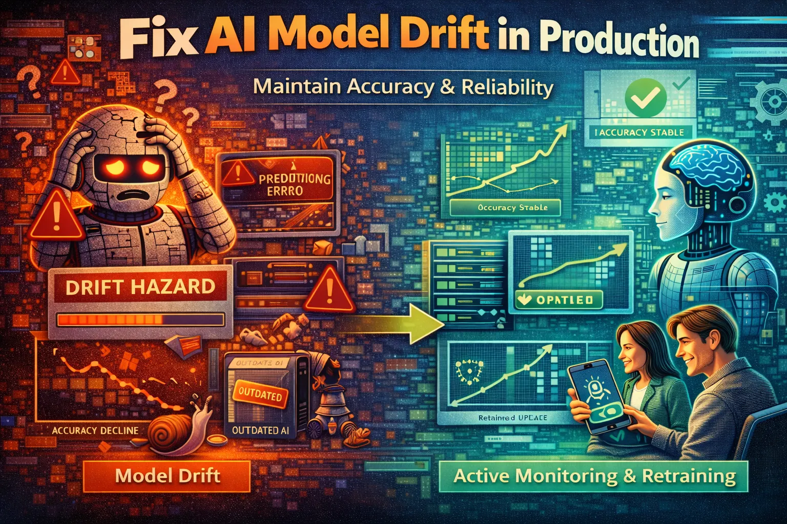 Fix AI Model Drift in Production Error