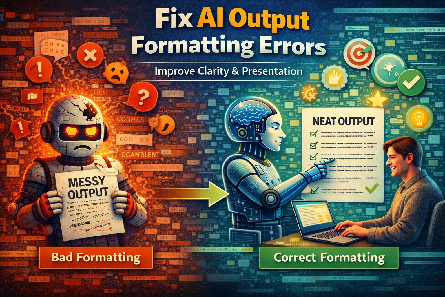 Fix AI Output Formatting Errors Error