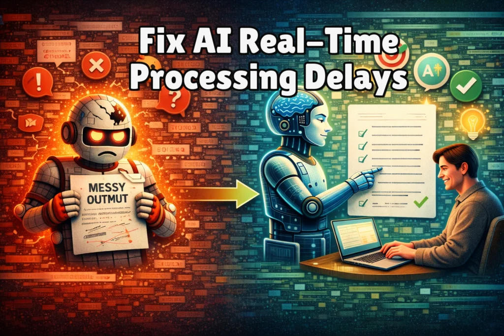 Fix AI Real Time Processing Delays Error