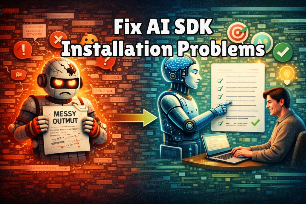 Fix AI SDK Installation Problems Error