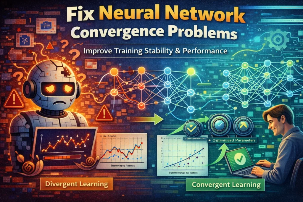 Fix Neural Network Convergence Problem Error